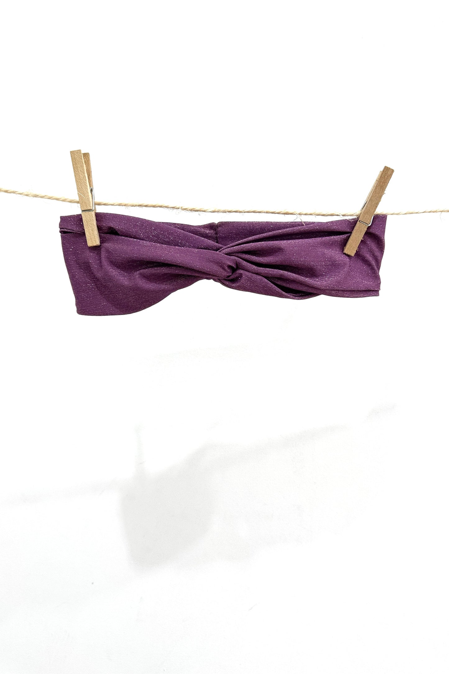 Bandeau Etoile Violet — Bandeau cheveux à paillettes violet