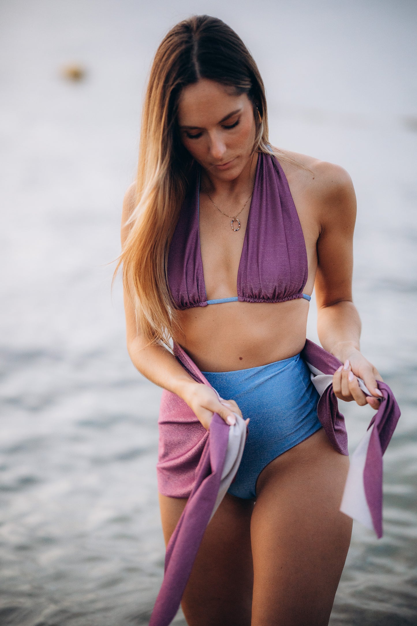 Pareo Etoile violet