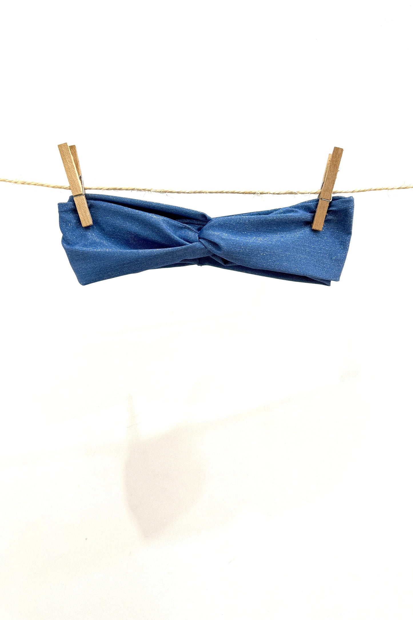 Bandeau Etoile Bleu — Bandeau cheveux à paillettes bleu