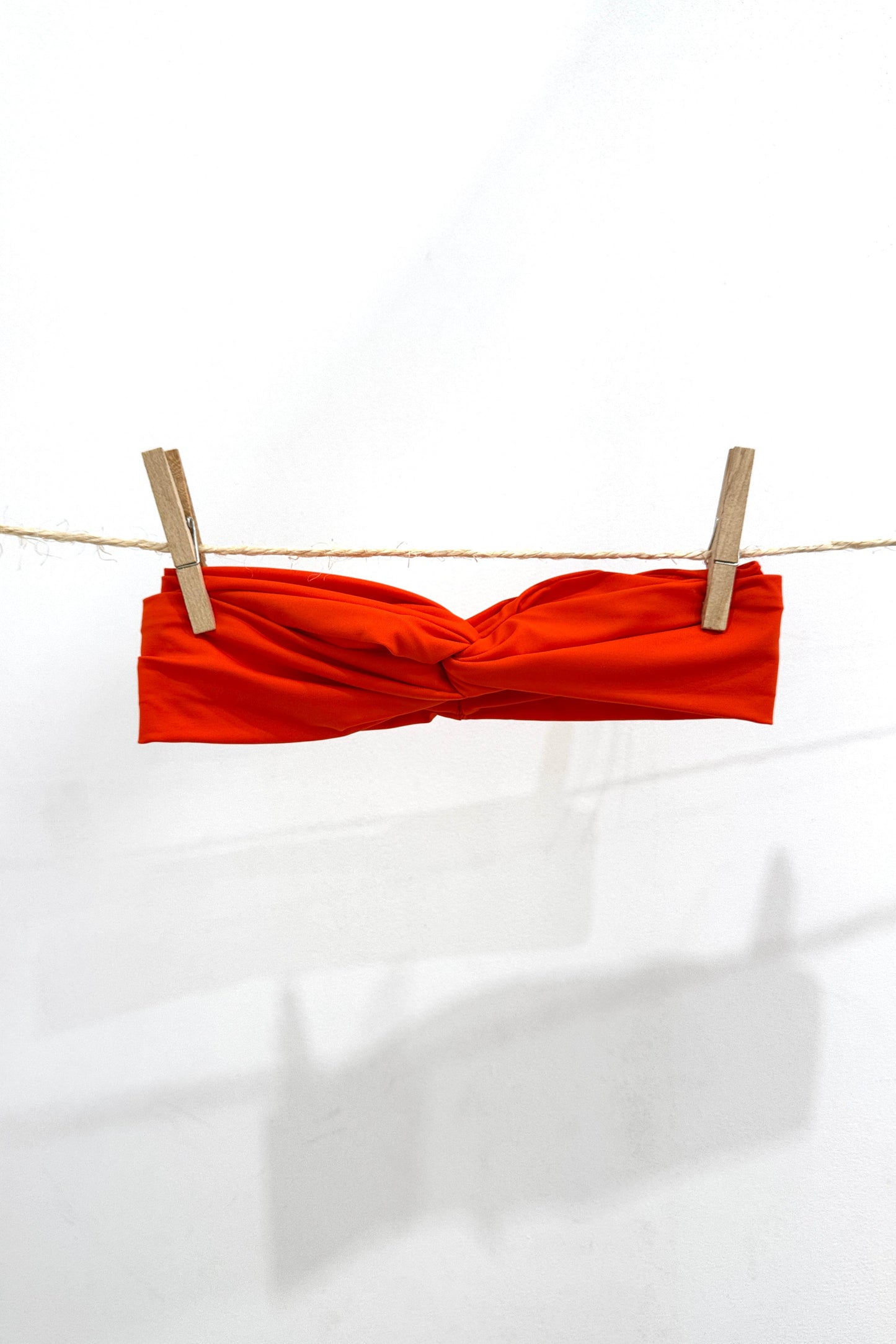 Bandeau Amour Orange — Bandeau cheveux orange