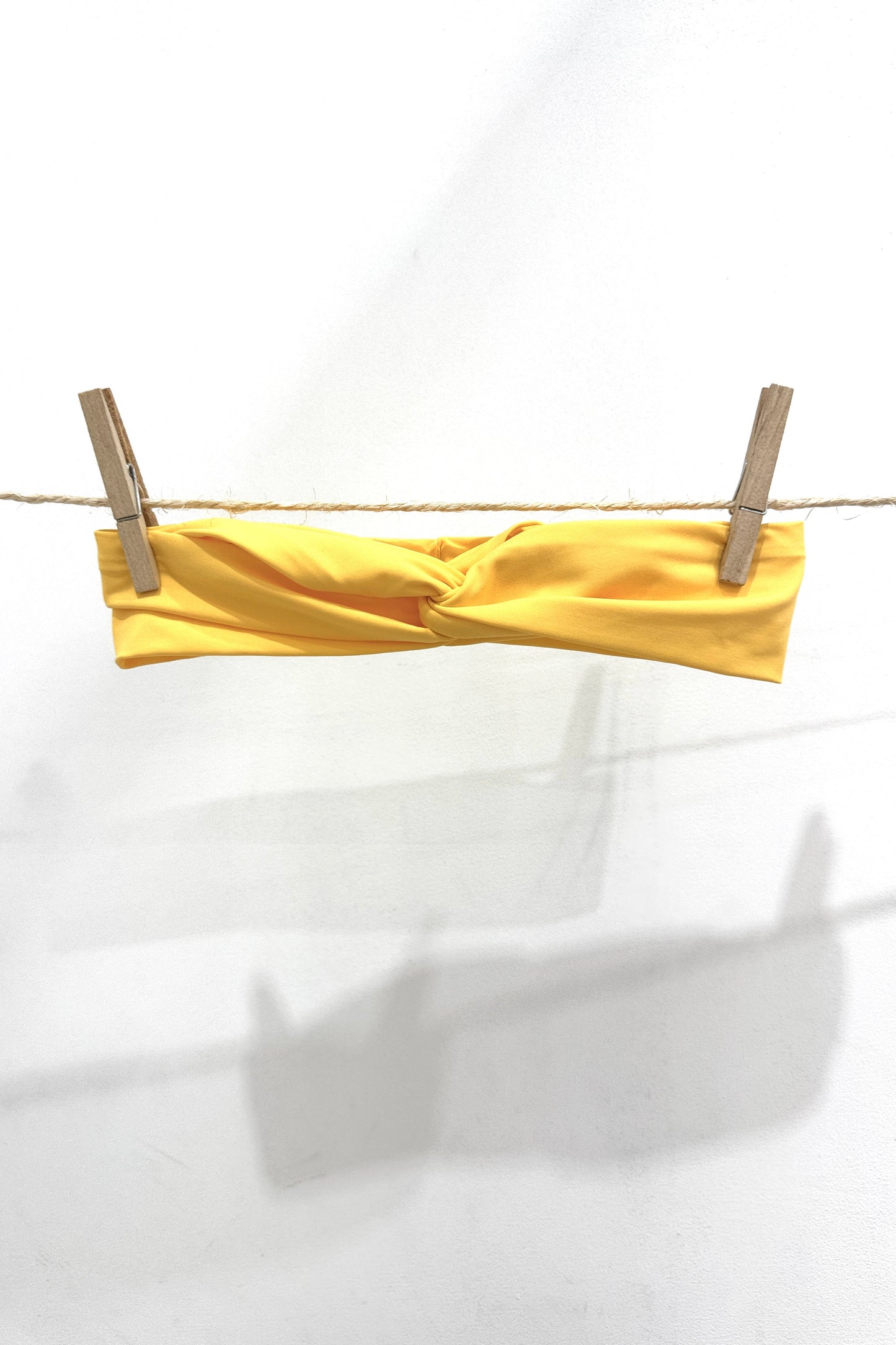 Bandeau Jour Jaune — Bandeau cheveux jaune pâle
