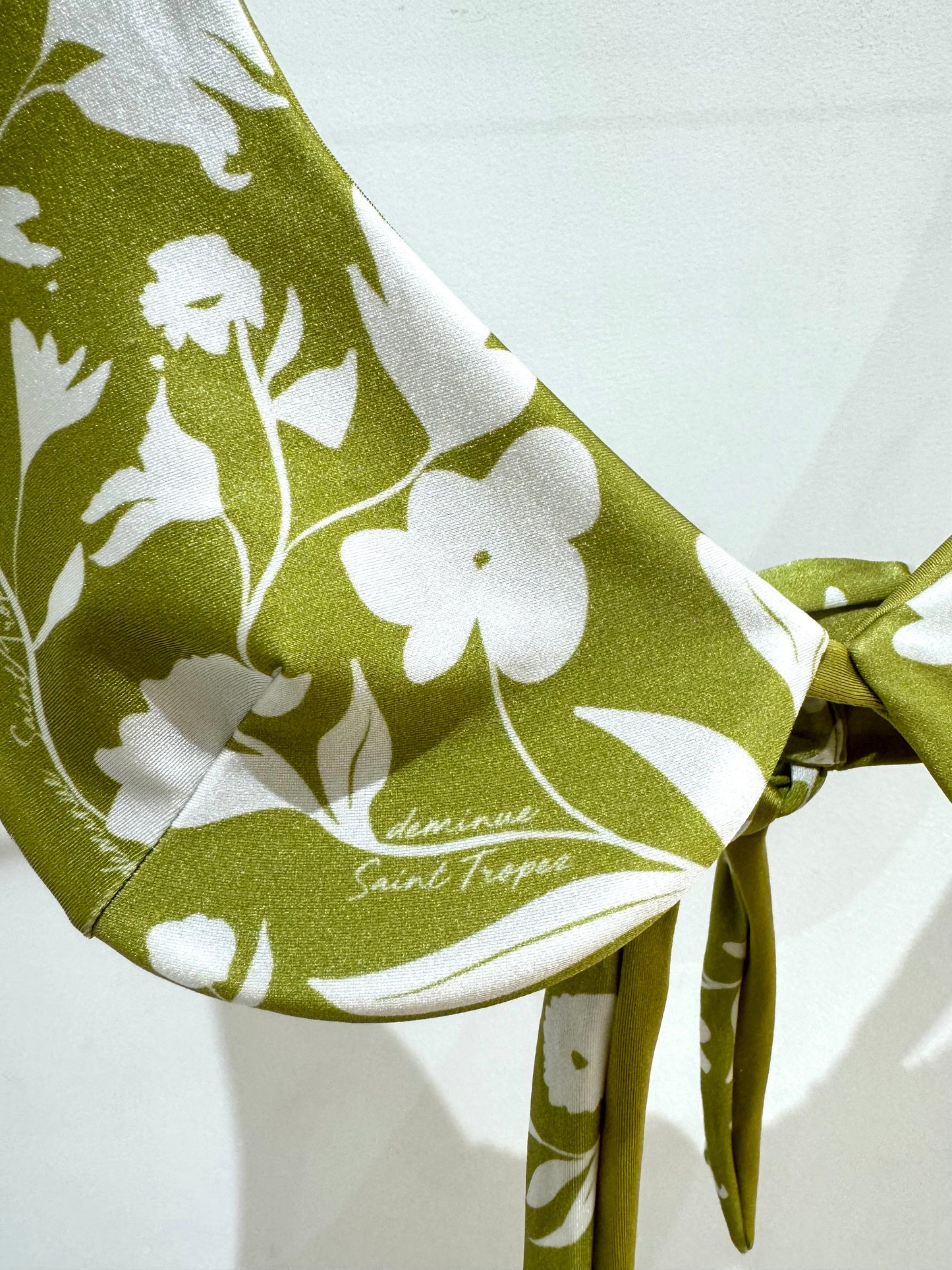 ;;;Top corbeille vert satiné;;