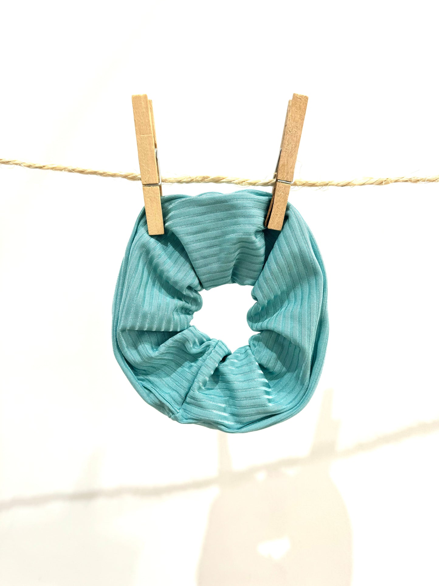 Turquoise Scrunchie
