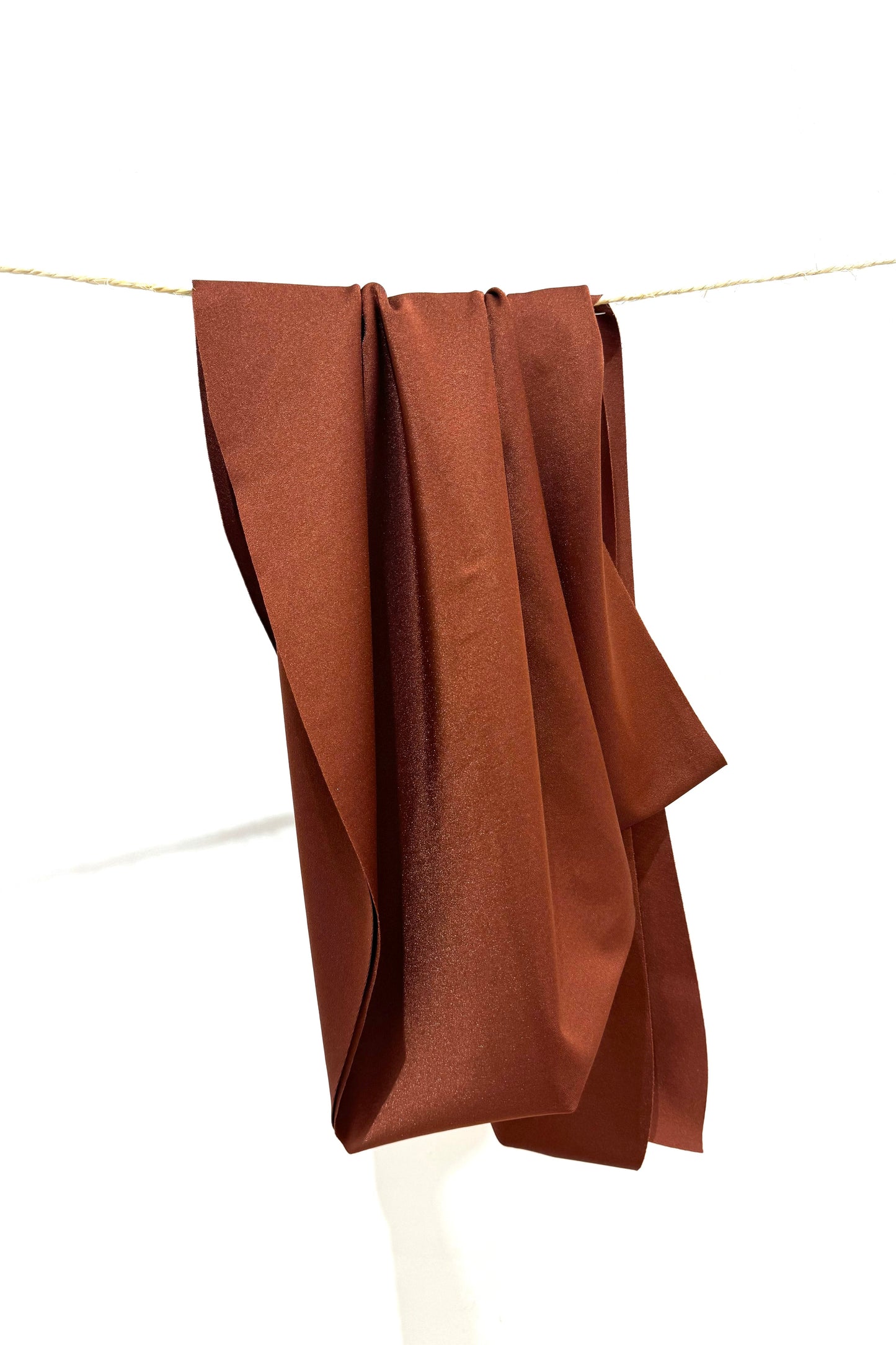 pareo satin marron