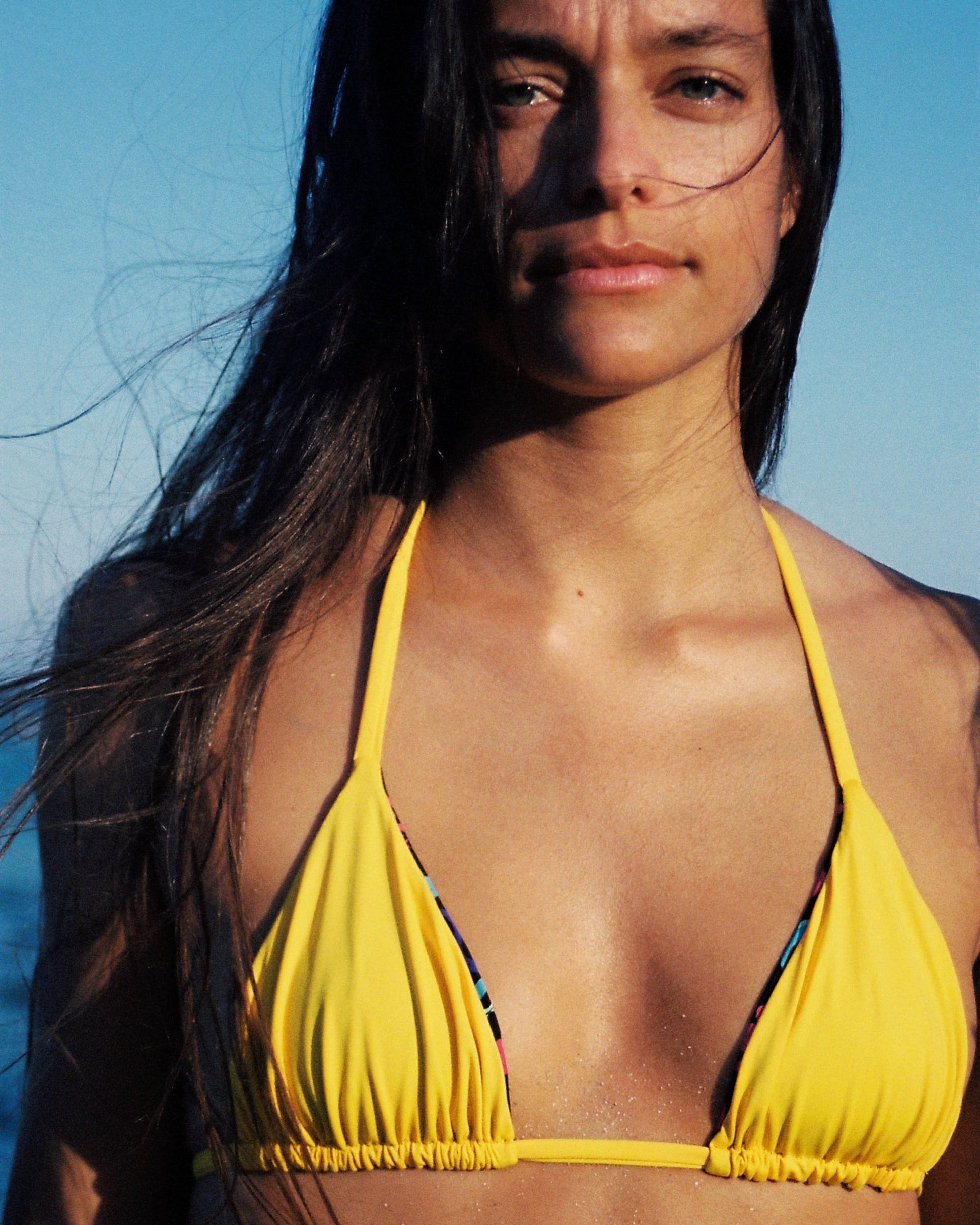 top de bikini triangle soleil Deminue;top de bikini réversible par Deminue;;;;