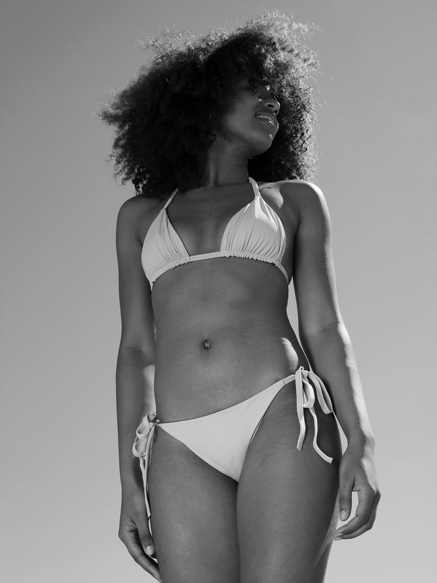 ;Top de bikini triangle vert satiné;;