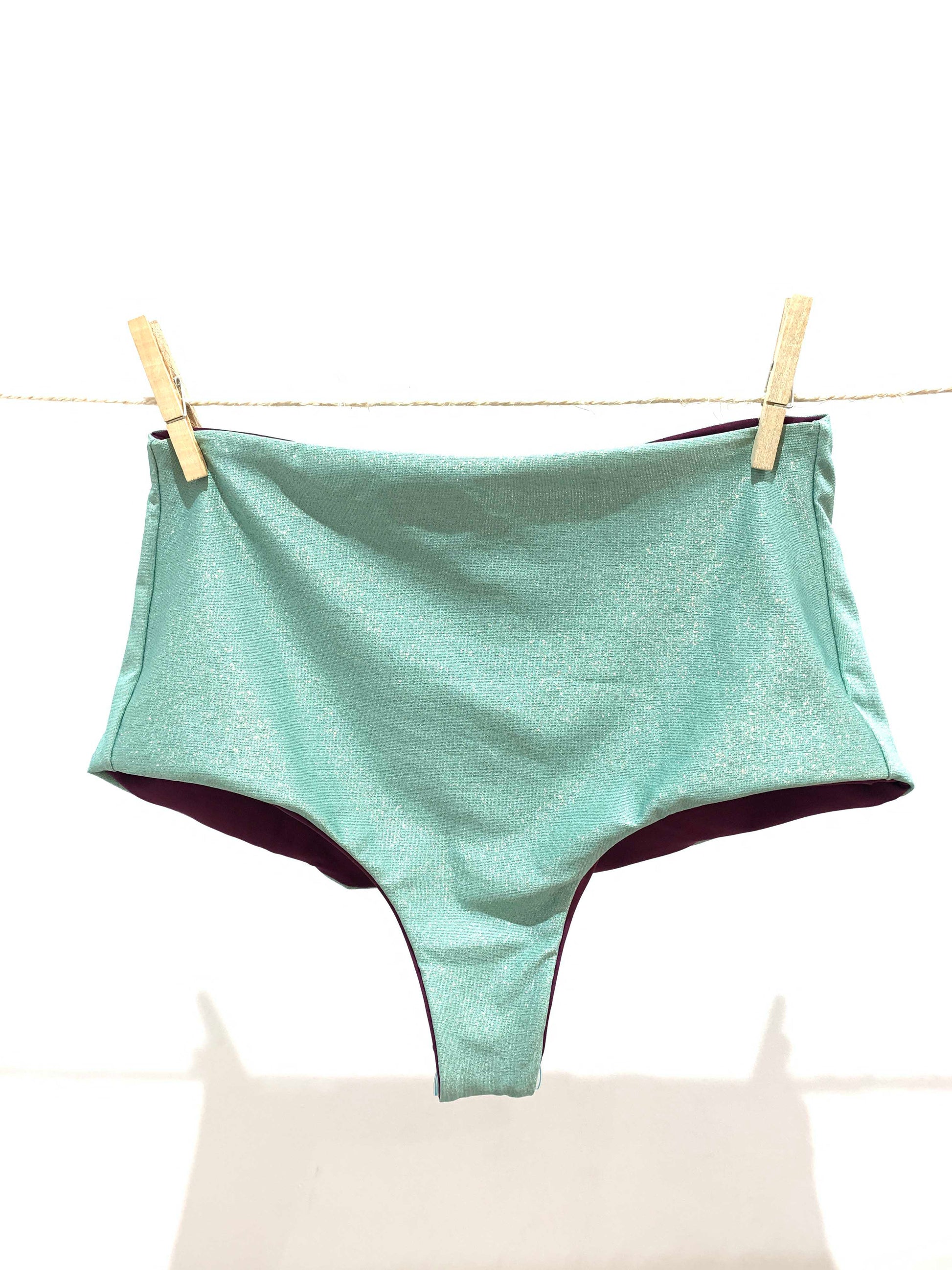 ;alta lagon;maillot de bain taille haute à paillettes;bikini tanga taille haute;;;taille haute deminue;deminue